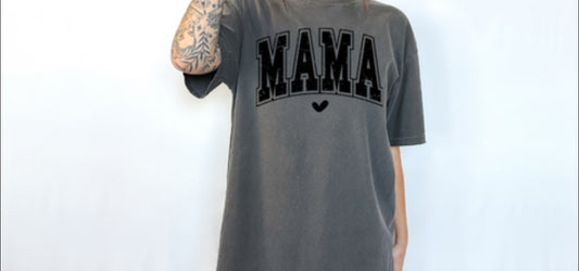 MAMA Heart Distressed (ADD TRANSFER TO SHIRT PURCHASE!!)